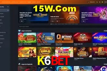 Biblioteca de slots populares na K6BET