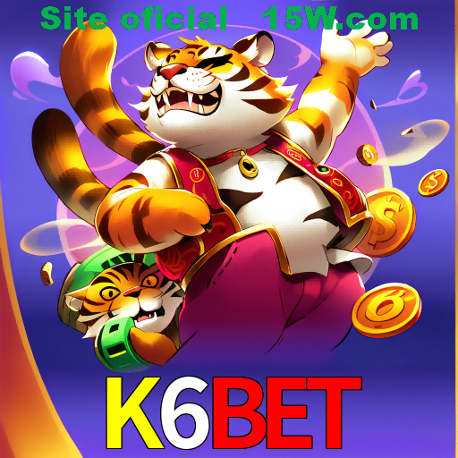 Imagem promocional da K6BET mostrando a plataforma e suas vantagens